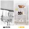 MallBoo 3-Tier Metal Freestanding Storage Shelf,Standing Bathroom Shelves with 3