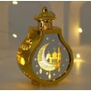 Generic Ramadan Decorations Mini Lantern Light (Gold)