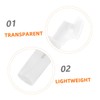 TOVINANNA 60ml Foaming Pump Containers Refillable Plastic Bottle for Hand