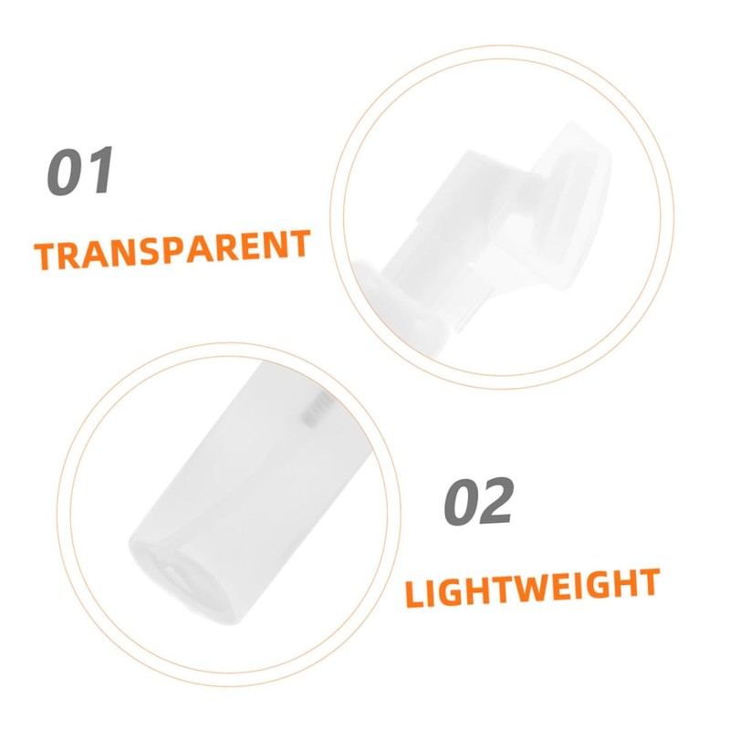 TOVINANNA 60ml Foaming Pump Containers Refillable Plastic Bottle for Hand