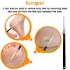 Classicseali 6 Pcs Pedicure Knife, Ingrown Toenail Tools with A