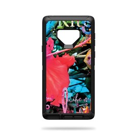 MightySkins Skin Compatible with Defender Galaxy Note 9 - Trippy Ocean | Protective, Durable, and Unique Vinyl Decal wrap Cover | Easy to Apply, Remove, and Change Styles | Made in The USA