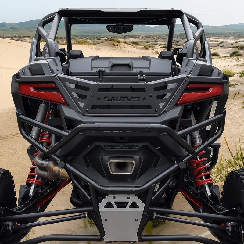 SAUTVS Rear Cargo Bed Extender Tailgate for Polaris RZR PRO