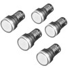 Heschen 5 x 22mm LED Indicator Light AD16-22D/S 24V DC