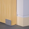 KSWLOR 2PCS Sturdy Stainless Steel Sliding Barn Door Floor Guide