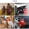 Volcano Eye Bicycle Tail Light, Set of 2, USB Charging