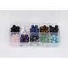 Pack of 150 Natural Gemstone Beads for Jewellery Making Crafts,
