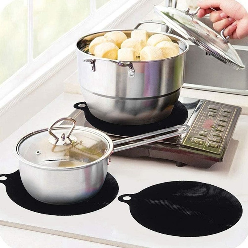 Silicone Induction Cooker Pad High Heat Resistance, 250℃ Fits Most
