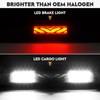 LED Tail Lights Assembly + 3rd Third Brake Cargo Lamp