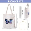 Embroidery Set for Adults and Beginners - Canvas Tote Bag