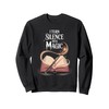 I Turn Silence Into Magic Inspirational Librarian Reader Sweatshirt