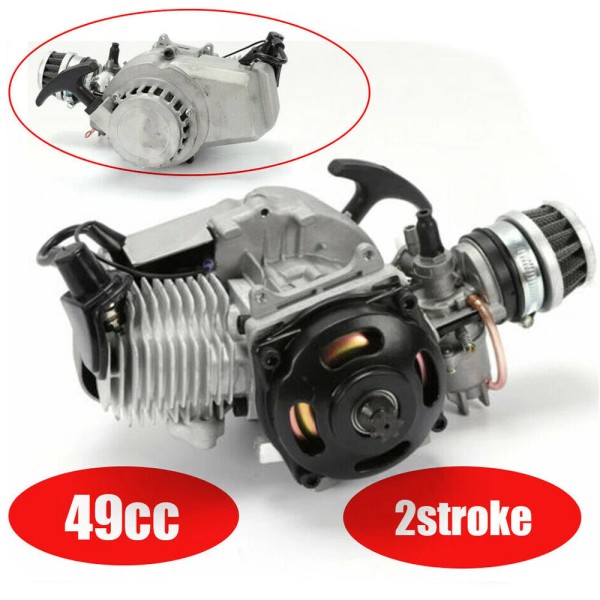 Unbranded 49cc 2 Stroke Complete Engine Motor For Mini Pocket