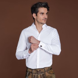 Alpenflüstern Antique Silver Stag Head Cufflinks, Silver, Without Stone