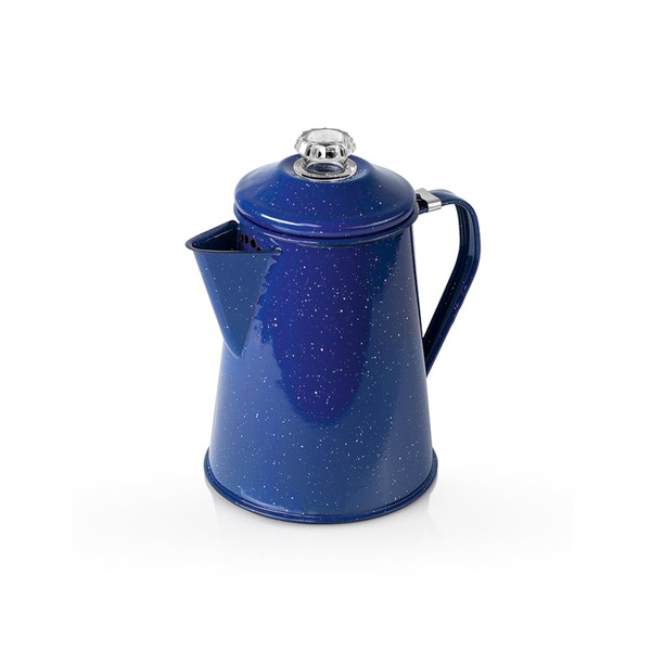 GSI Outdoors Mesa Enamelware 8-Cup Coffee Pot - Lapis with
