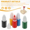 PATIKIL 0.33oz Refill Ink for Stamps and Ink Pads, 12Pcs