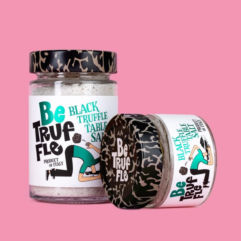Be Truffle - Black Truffle Table Salt - 100% Made