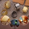 33pcs Hand-Working Sewing Thimble Set, 23 PCS Large Eye Sewing