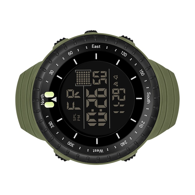 Electronic Sports Watch Waterproof Night Light Large Screen Quick Release