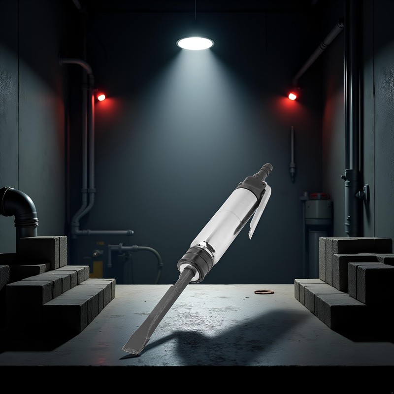 Garosa Pneumatic Air Chisel Hammer Tool with Straight Handle, 1.5J