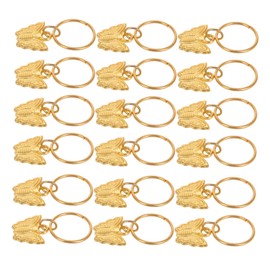Ipetboom 20pcs Lightweight Metal Butterfly Hair Rings for Braids and Dreadlocks Secure Fit Vintage Braid Decorations Versatile Hair Charms for Womens Parties Weddings and Stage Performances