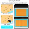 Ruiqas Volleyball Trainer Tactics Board with Full Half Space, Magnetic