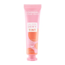 Covergirl Clean Fresh Dewy Tint 500 Cozy Coral, 3-in-1 Tint, Blendable Color For Eyes, Lips & Cheeks, 0.33 fl oz (Pack of 1)