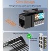 Rapink RJ45 Keystone Jack Cat6 10G Support, Cat6 Keystone Jacks