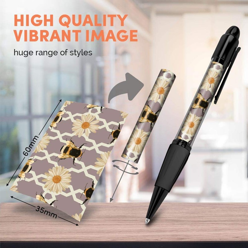 Destination Vinyl ltd 4 x Matching Ballpoint Pens - Art