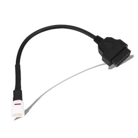 4 Pin to OBD2 Fault Code Reader, Obd2 Diagnostic Cable, Motorcycle Scanner Diagnostic Cable, for FJR 1300 FZ09 FZ10 MT09 FZ-10 MT-10 XSR900 R6 R1 XSR 900 XT1200ZE