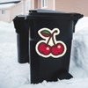 Extra Large 460mm 'Two Cherries' Permanent Sticker Decal for Cars/Windows/Bins/Walls