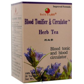 HEALTH KING MEDICINAL TEAS TEA,BLOOD TONER&CIRCULATR, 20 BAG