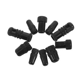 Gatuida 1 Set Aluminum Alloy Bicycle Tire Valve Caps Multi Functional French to American Valve Converters Lightweight Sturdy Dust Covers for Bike Tires Debris Protection Modern Aesthetic