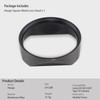 Haoge Lens Metal Square Hood for Leica Q3 Q2 Q