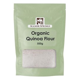 Organic Quinoa Flour 500g by Manor Springs Organic