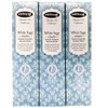 Nitiraj Incense, Aroma Incense, White Sage, Set of 3 (30