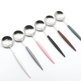 (All-round) Mont Blanc Eiffel/Bijou Silver Dessert Spoon / (올라운드)몽블랑 에펠비쥬 실버 디저트스푼