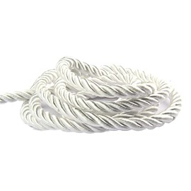 HedongHexi 8mm / 10 Yards Twisted Trim Cord Rope Nylon Twisted Cord Thread String for Home Decor, Crafts Making and Costume Crafting