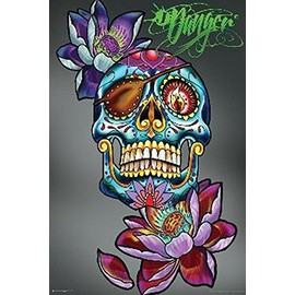 Close Up James Danger Harvey Poster - Jolly Roger (24"x36")