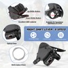 MEGHNA 1 Pair of Bicycle Gear Lever Bicycle Gears 3
