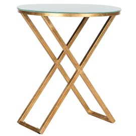 Safavieh Home Collection Riona Gold Accent Table