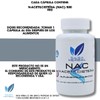 Nac (n-acetilcisteína) 600 Mg Saisa Herbal 120 Cápsulas, ingredientes naturales.