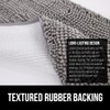 GORILLA GRIP Bath Rug Mat, Thick Soft Absorbent Chenille, Quick