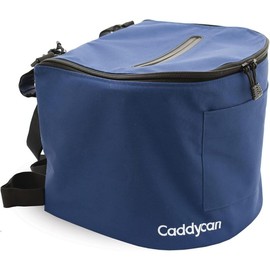 CaddyCan Junior Blue Portable Boat Trash Can Tough and Durable Storage Bag for Use with Kayaking, Boating, Camping, Hiking, Beach, Fishing | Collapsible, Multi-Purpose - Color: CaddyCan Junior Blue