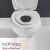 Mayfair NextStep2 Toilet Seat with Built-In Potty Training Seat, Slow-Close,