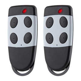 pepape 433.92MHz Compatible with CARDIN S449 QZ4, S449 QZ2 Garage Opener Remote Control Fob, 2 Pack