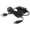 vhbw 2 x USB Power Supply Compatible with Sony Handycam