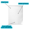 Iconikal 24-Photo Clear Cover Photo Albums, 4x6-Inch, 5-Pack to Store