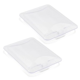 2 Pcs SB03293051 Vent Light Covers Replacement for Broan Vent Hood Light Cover PM390 PME300 B03293051 AP5610530 1515107