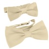 MASADA Father-son bow tie tied and adjustable length in matching