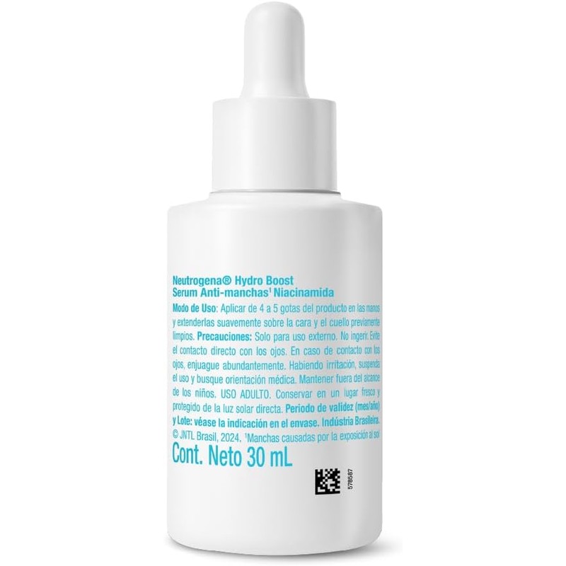 Neutrogena Serum Anti-Manchas Hydro Boost con Niacinamida y Ácido Hialurónico
